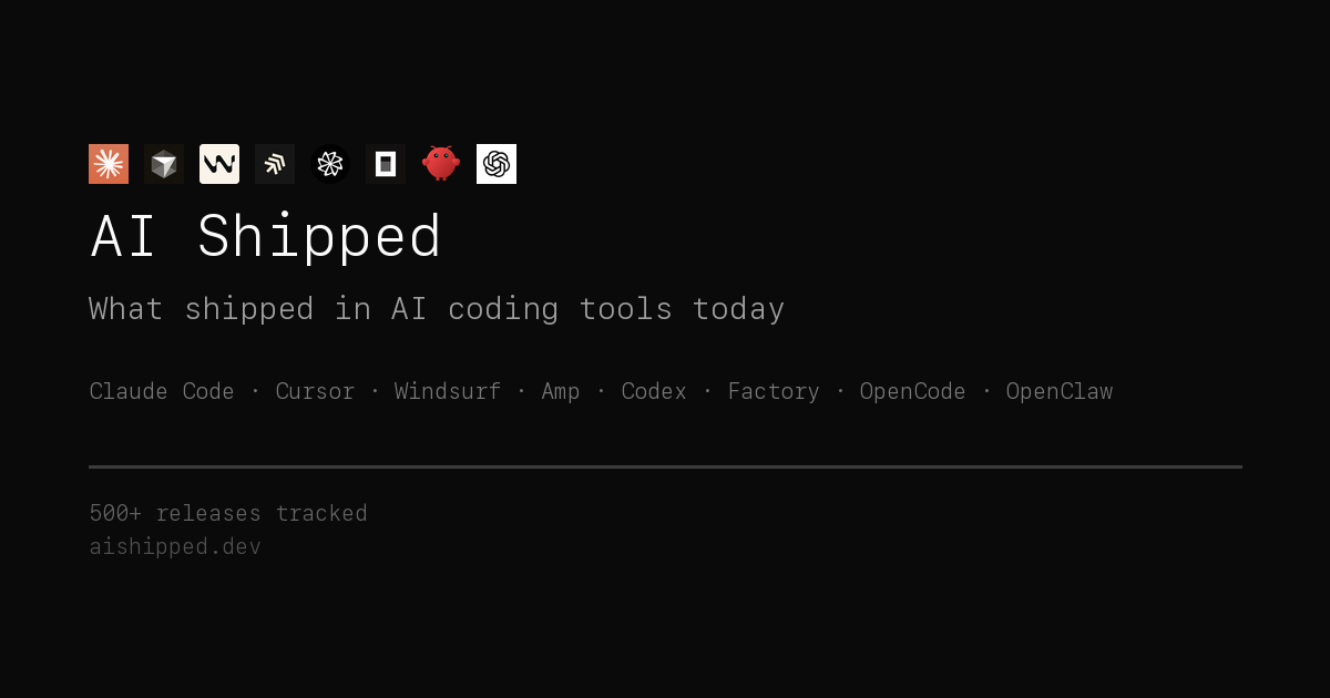 AI Shipped 대표 미리보기