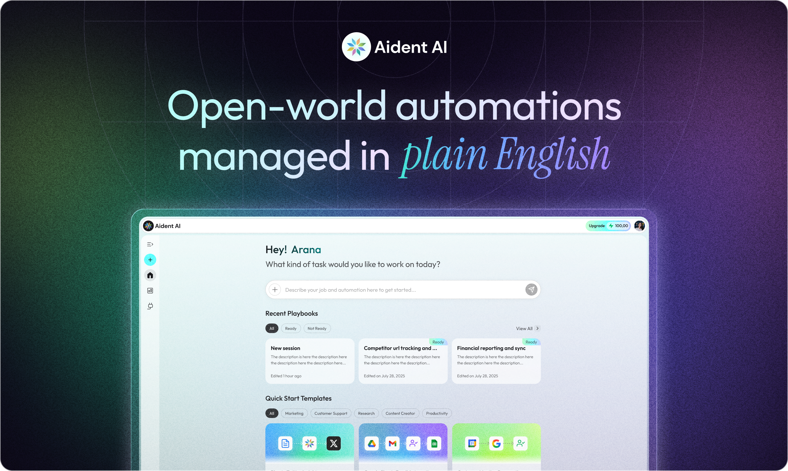 Aident AI Beta 2 screenshot 1