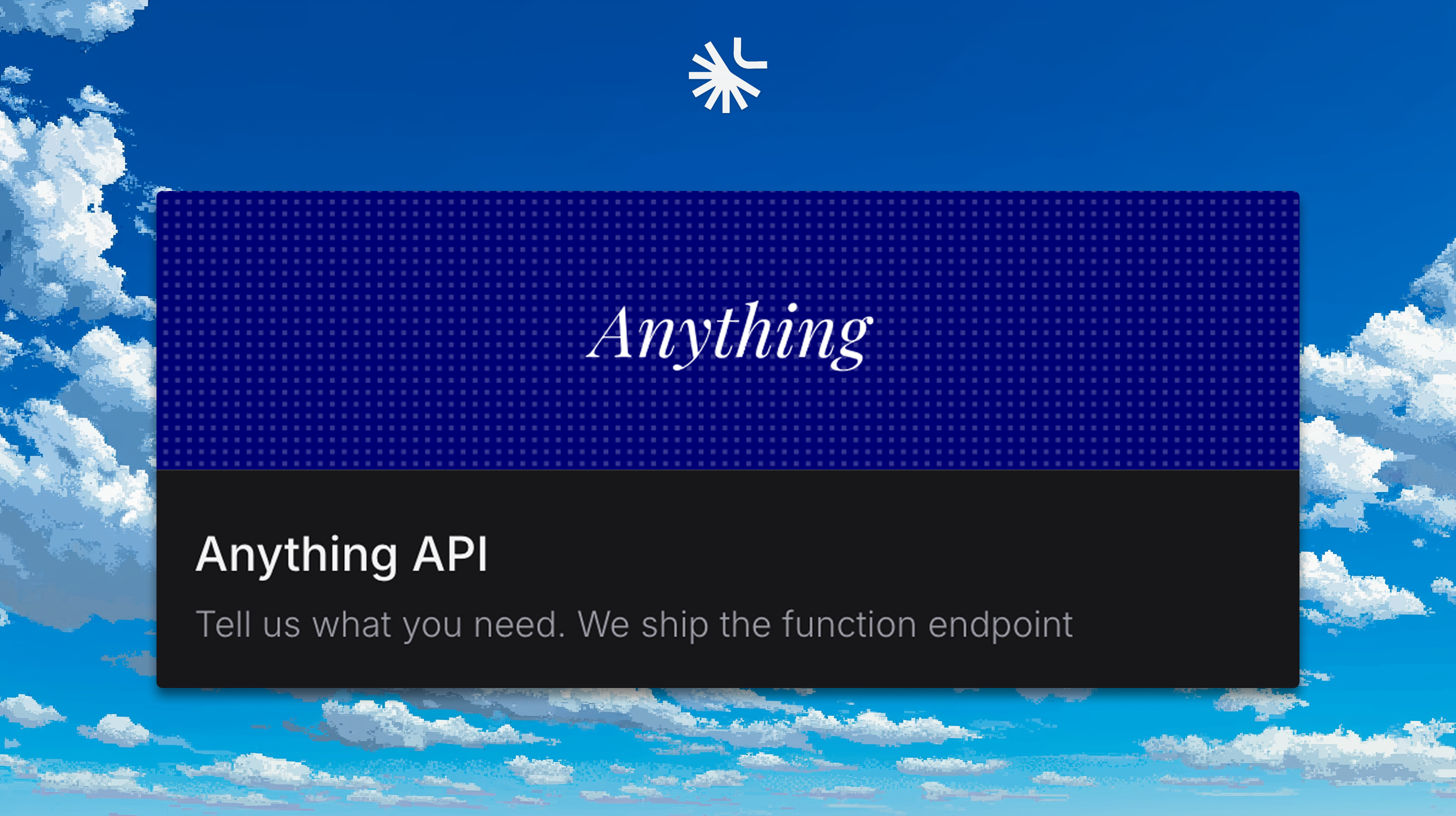 Anything API screenshot 5