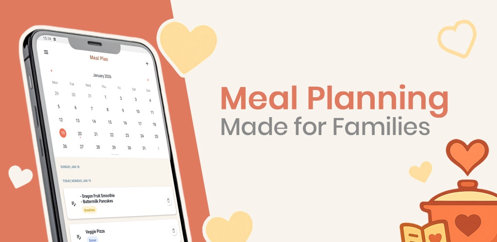 Mummy’s Cooking: Meal Planner 대표 미리보기