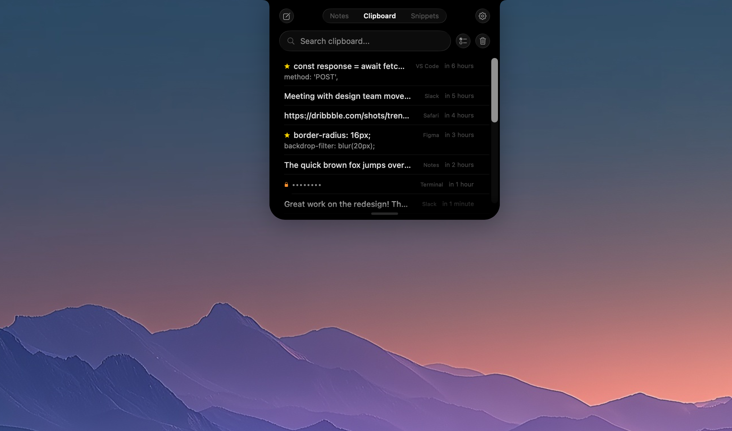 NotchPad screenshot 2
