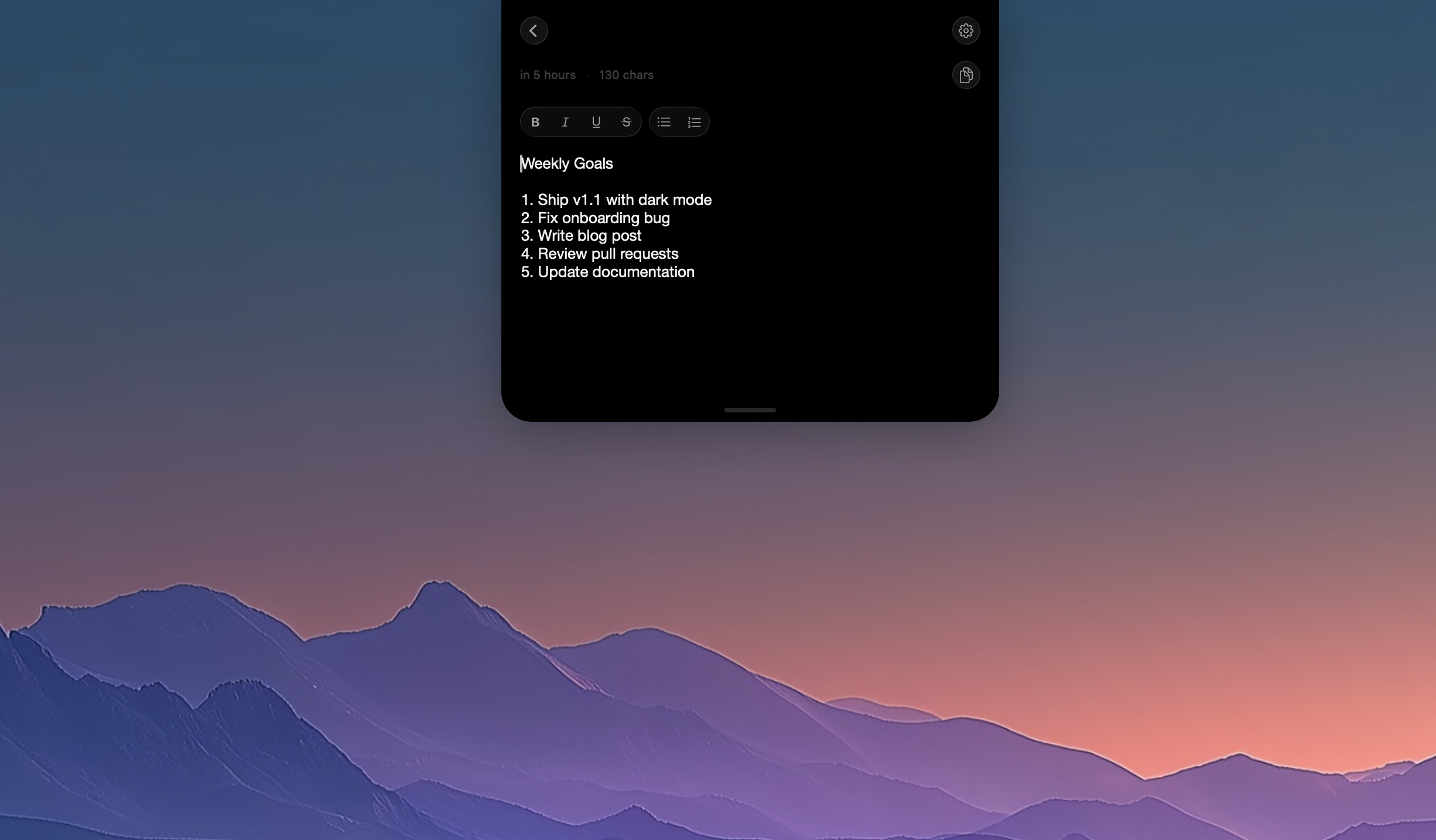NotchPad screenshot 4