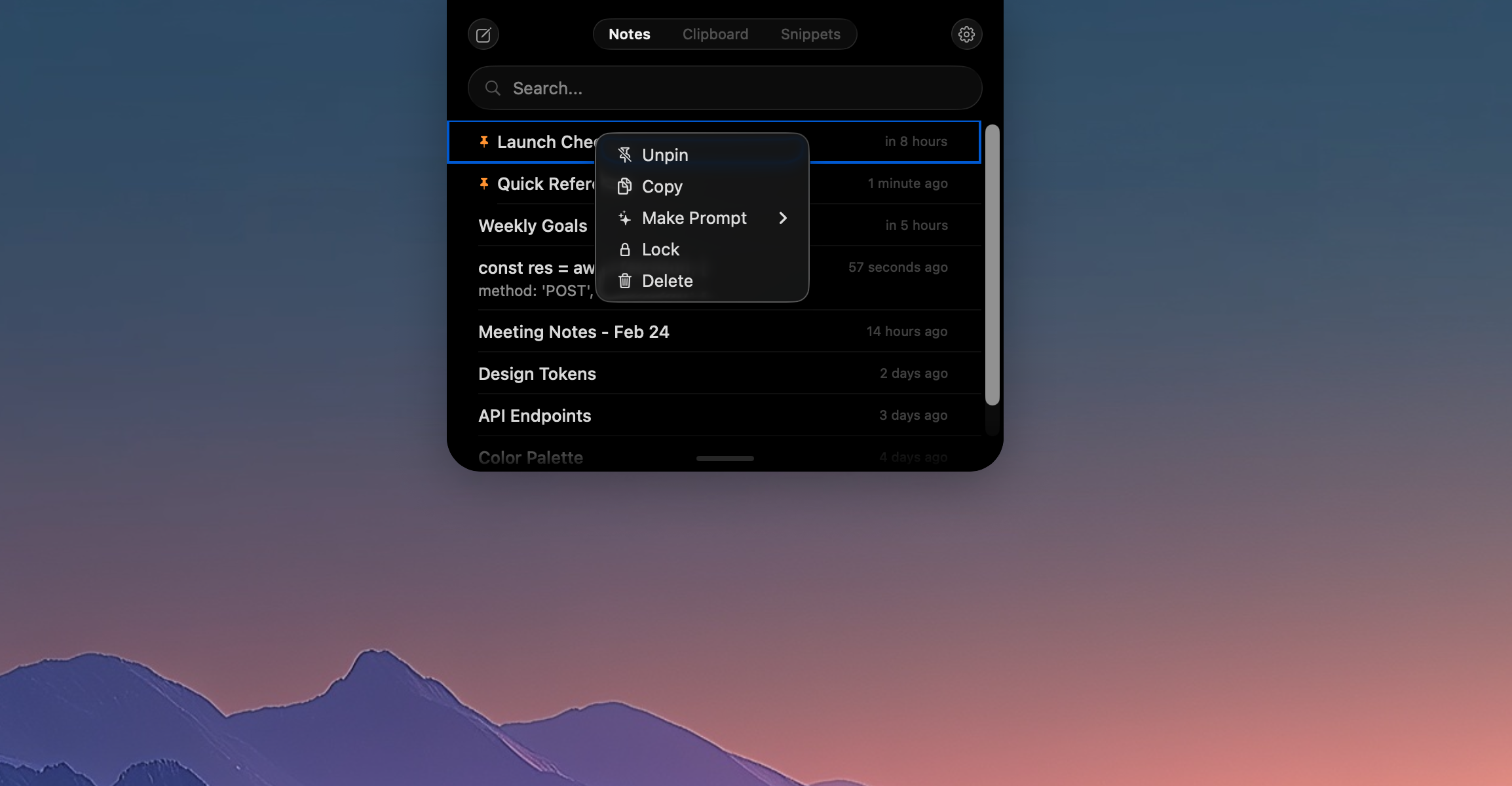 NotchPad screenshot 5