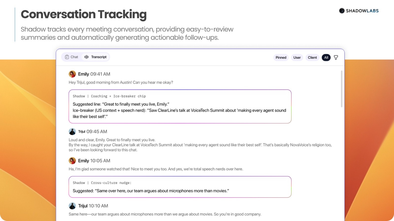 Shadow screenshot 2