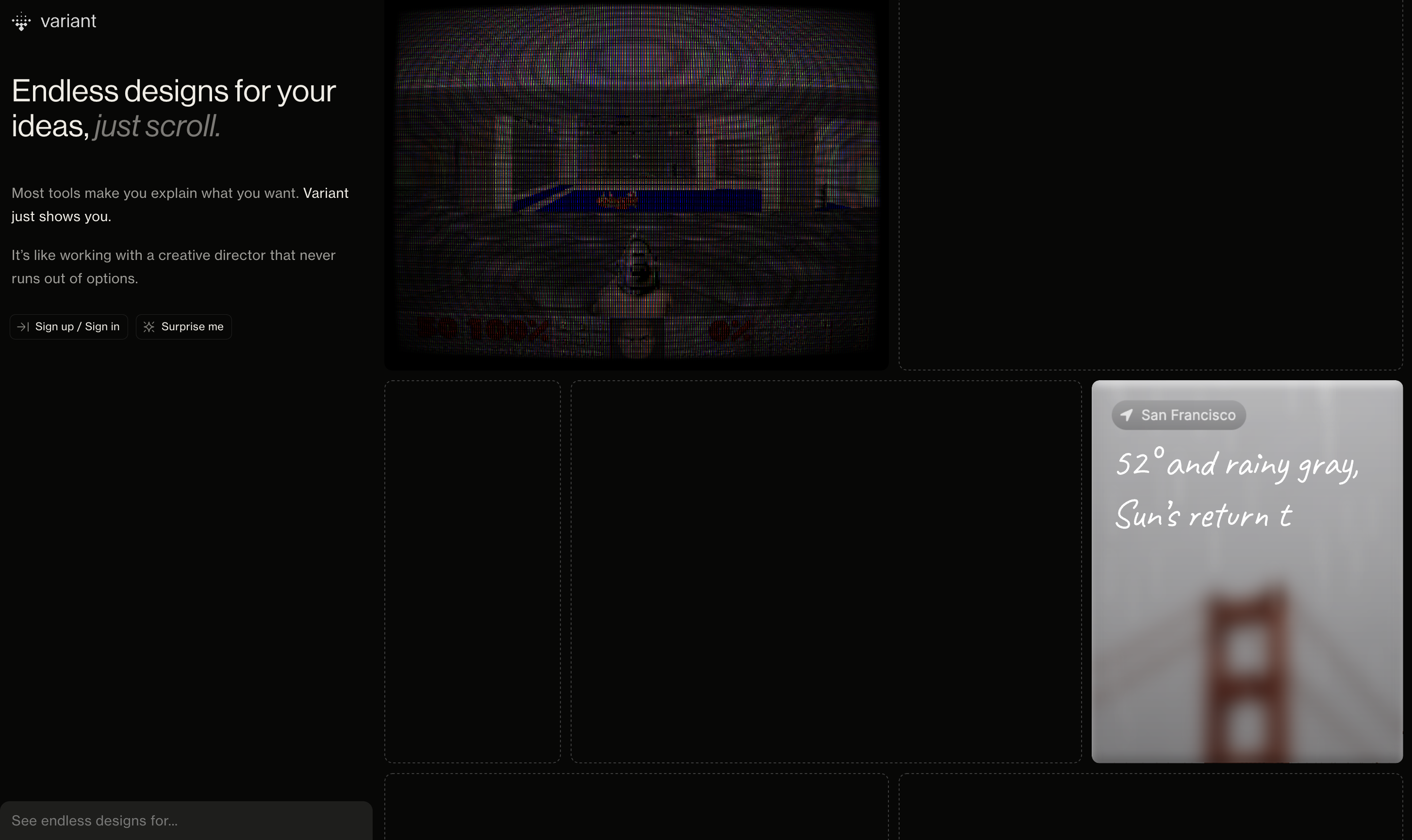 Variant 대표 미리보기